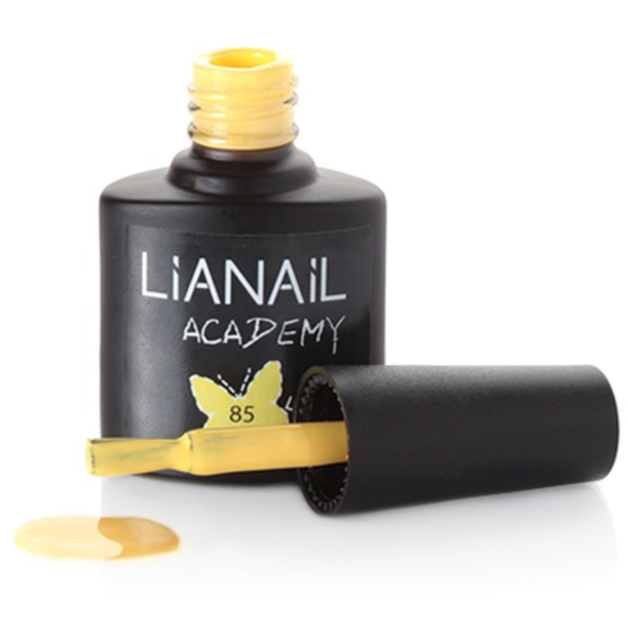 Гель-лак Lianail Academy кукурозно-желтый №85, 10 мл