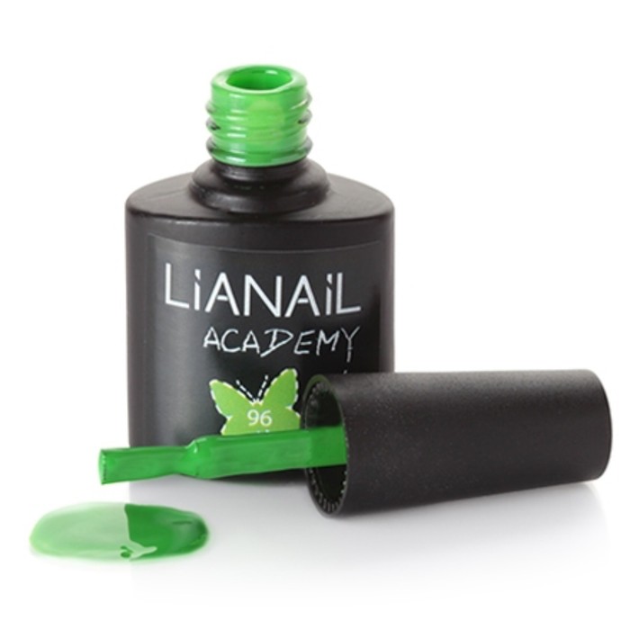 Гель-лак Lianail Academy ярко-зеленый №96, 10 мл