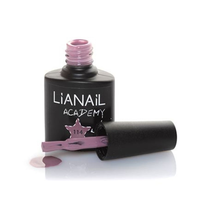 Гель-лак Lianail Academy розовато-лиловый №114, 10 мл