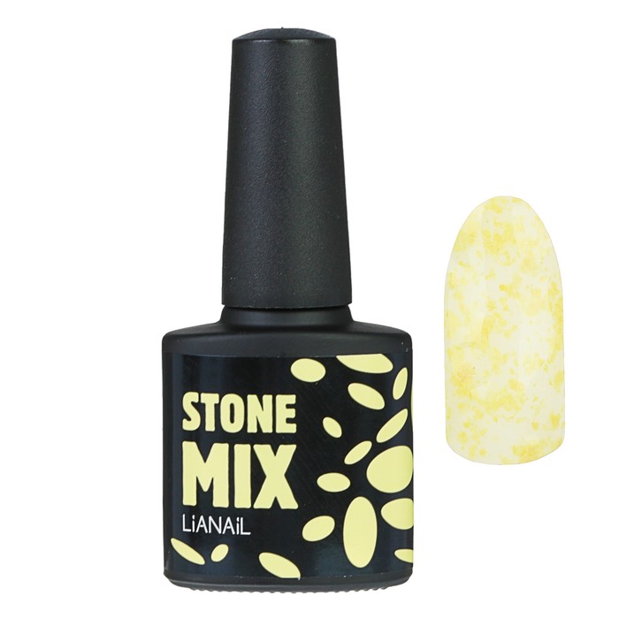 Гель-лак Lianail Stone MIX "Янтарь", 10 мл
