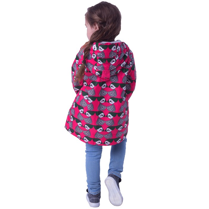 Плащ для девочки, рост 116 см, цвет розовый