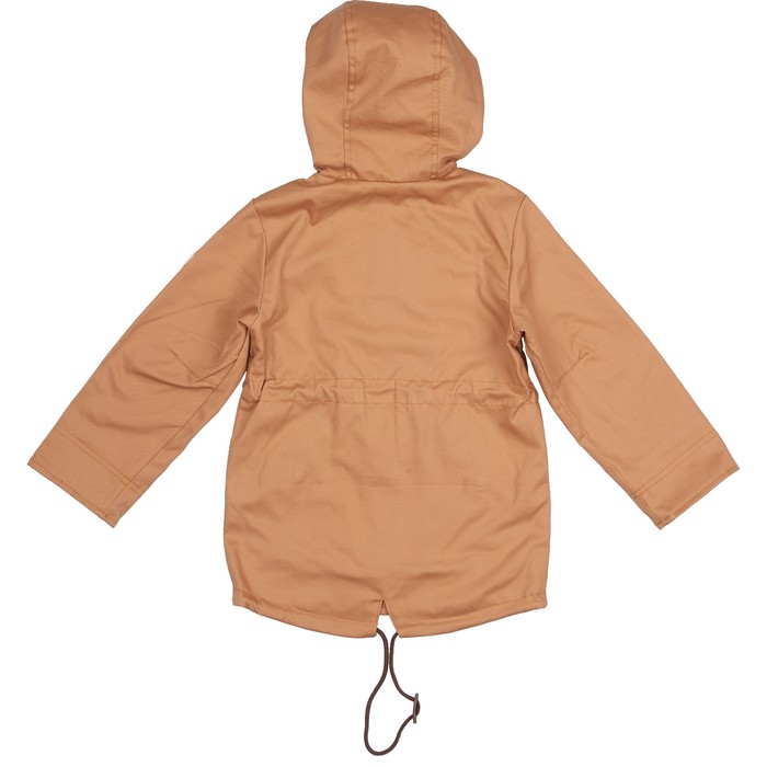 Парка для мальчика, рост 110 см, цвет бежевый