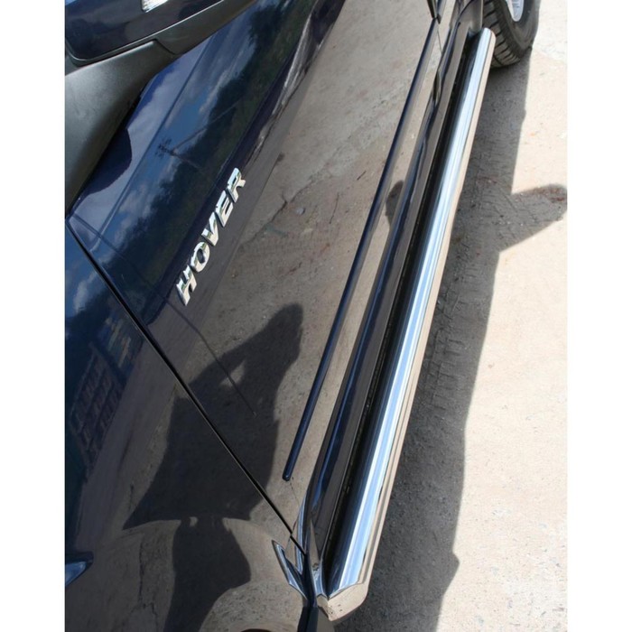 Пороги труба d 76 (компл 2шт) "Great Wall Hover"2008-2016, GWHV.80.0683