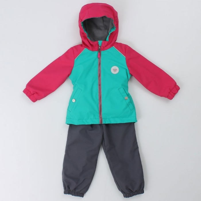 Комплект для девочки, рост 104 см, цвет бирюзовый