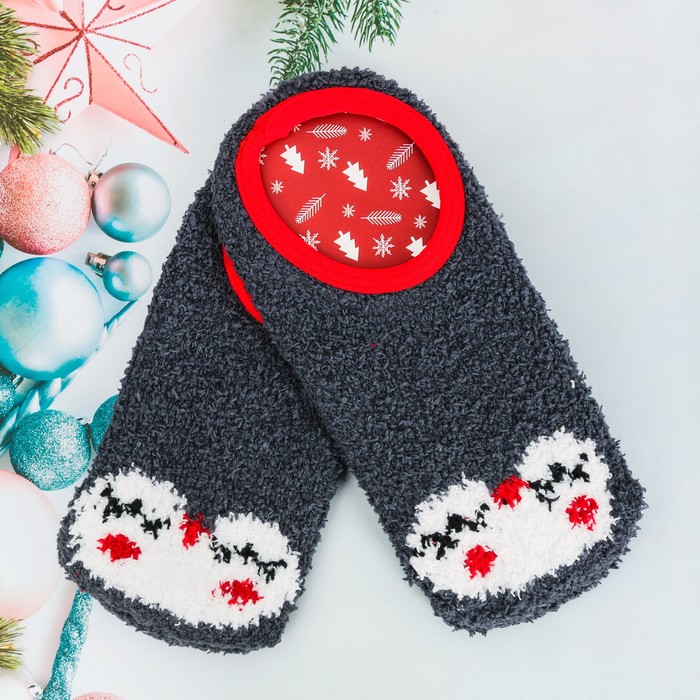 Набор "Пингвин", маска для сна, носки