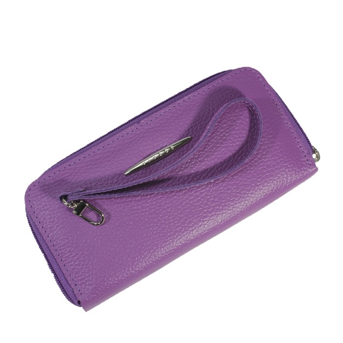 Кошелёк женский, молния, цвет сиреневый флотер ( лаванда флотер)
