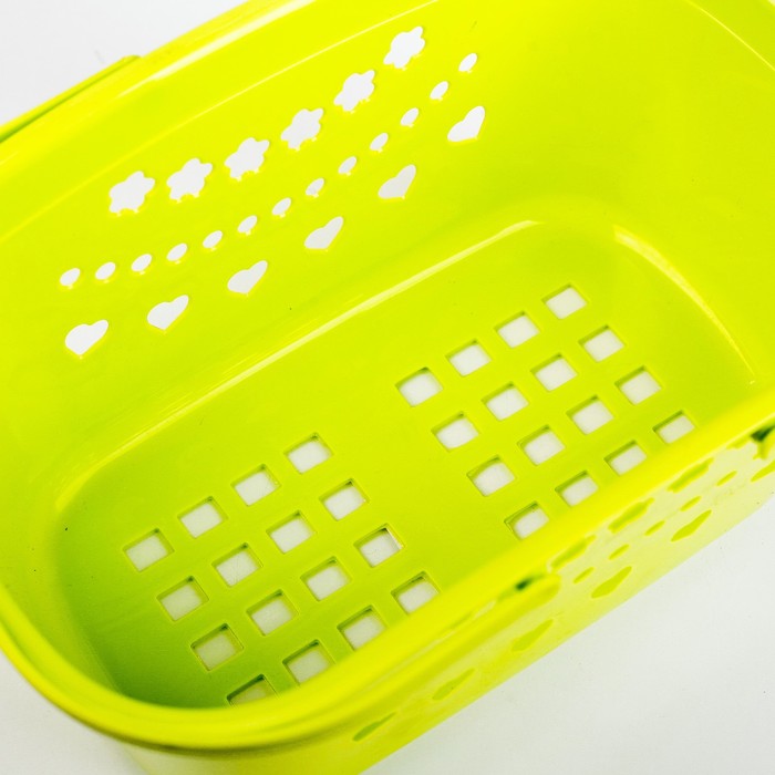 Корзина для хранения с ручками 29,5х21х15 см "Нежность", цвет МИКС