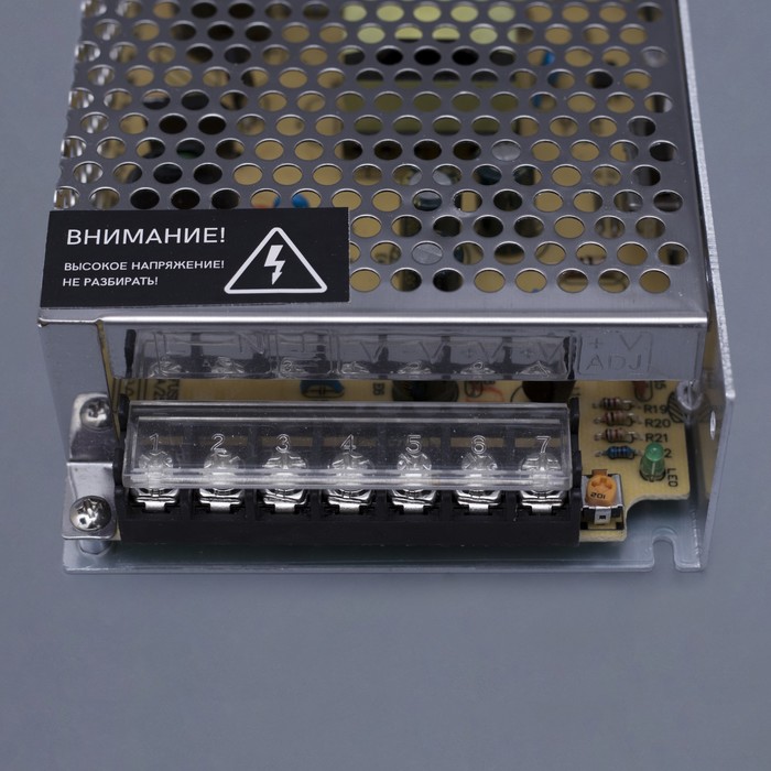 Источник питания Luazon 24V DC, 3A, 72W, IP20, разъём под винт, 110-220V AC