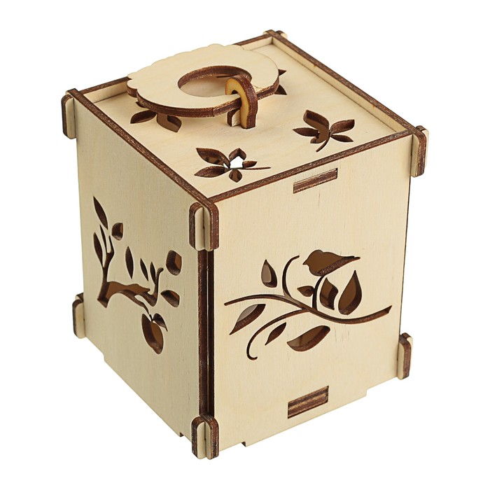 Светильник садовый мерцающий "Летний сад" F-04, батарейки в комлекте, 9х8х8 см.