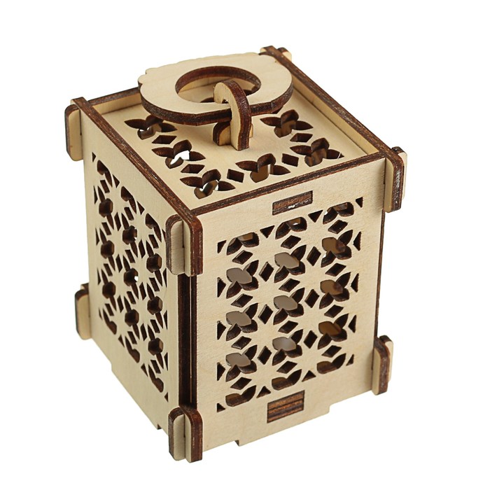 Светильник садовый мерцающий "Звёздное небо" F-05, батарейки в комлекте, 7х6х5 см.