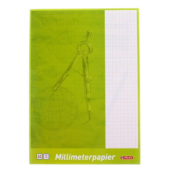 Миллиметровка А3 20л Herlitz 0690305