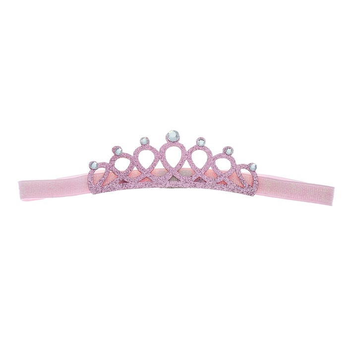 Корона "Императрица" на резинке, цвета МИКС