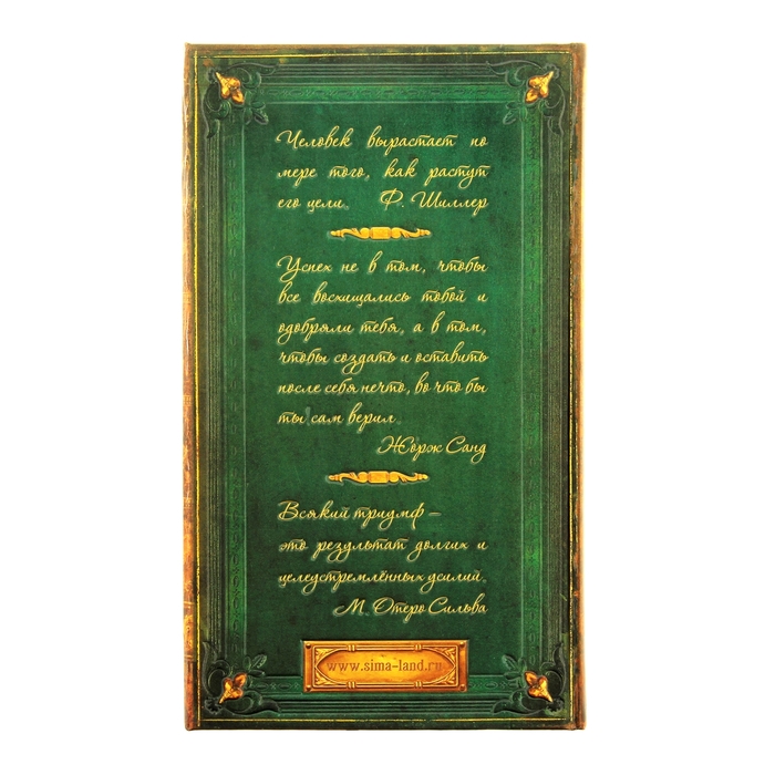 Записная книжка с магнитным клапаном "Секреты успеха", 96 листов, А6