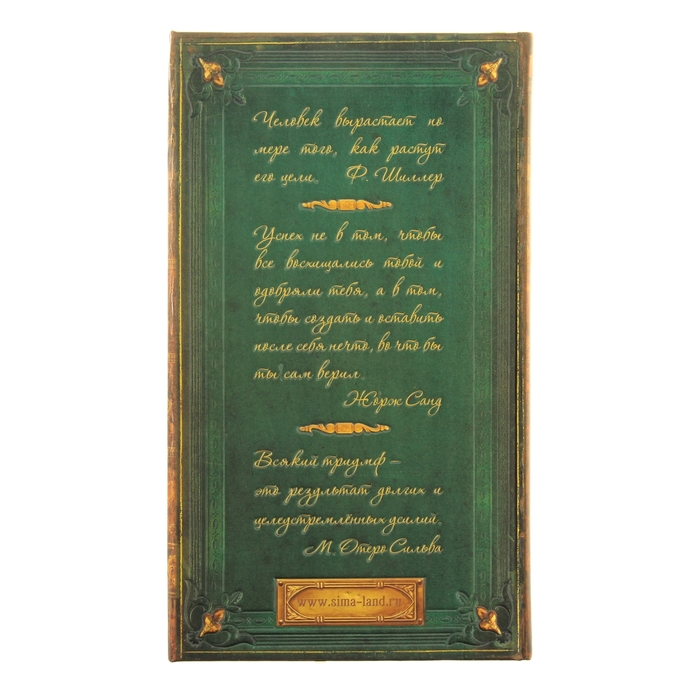 Записная книжка с магнитным клапаном "Секреты успеха", 96 листов, А6