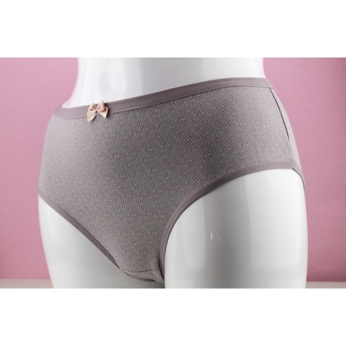 Трусы женские слипы, цвет серый, размер 50-52 (XL)