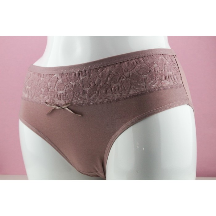 Трусы женские слипы, цвет мокко, размер 48-50 (L)