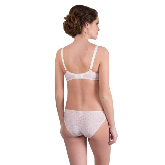 Бюстгальтер послеродовый "Ирэн", розовые вензеля, размер 75-D