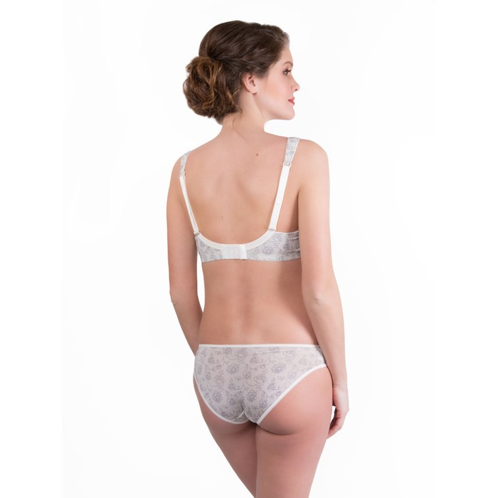 Бюстгальтер послеродовый "Дарина", серый, размер 85-D