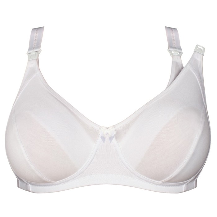 Бюстгальтер послеродовый, белый, размер 75-B