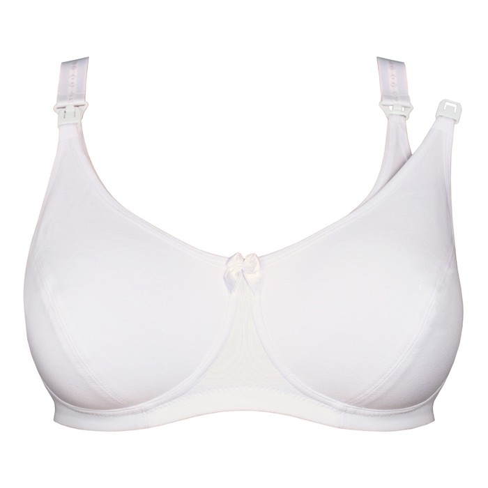 Бюстгальтер послеродовый, белый, размер 80-E