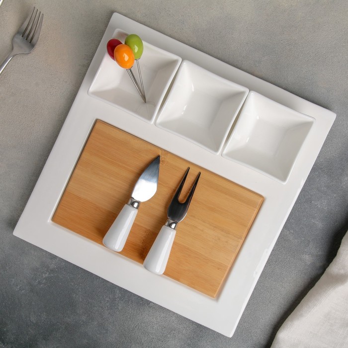 Блюдо для подачи "Эстет", 8 предметов