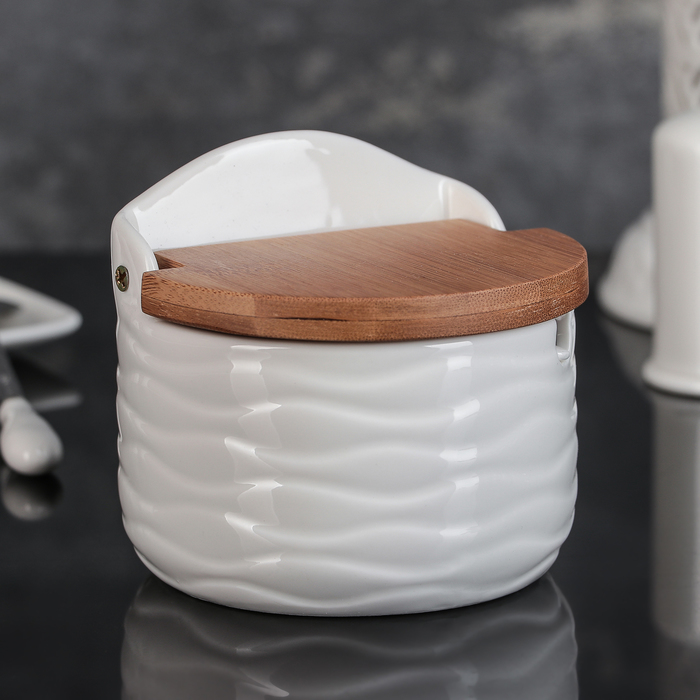 Банка для сыпучих продуктов 280 мл "Изгиб"