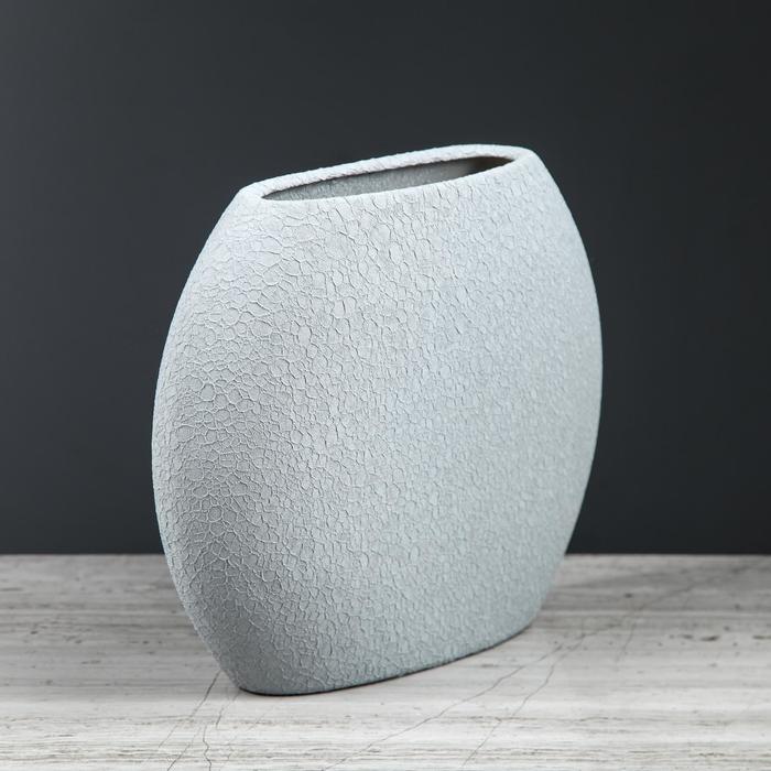 Ваза "Классика" шёлк серая