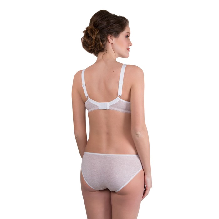 Бюстгальтер послеродовый, бежевый меланж, размер 90-F