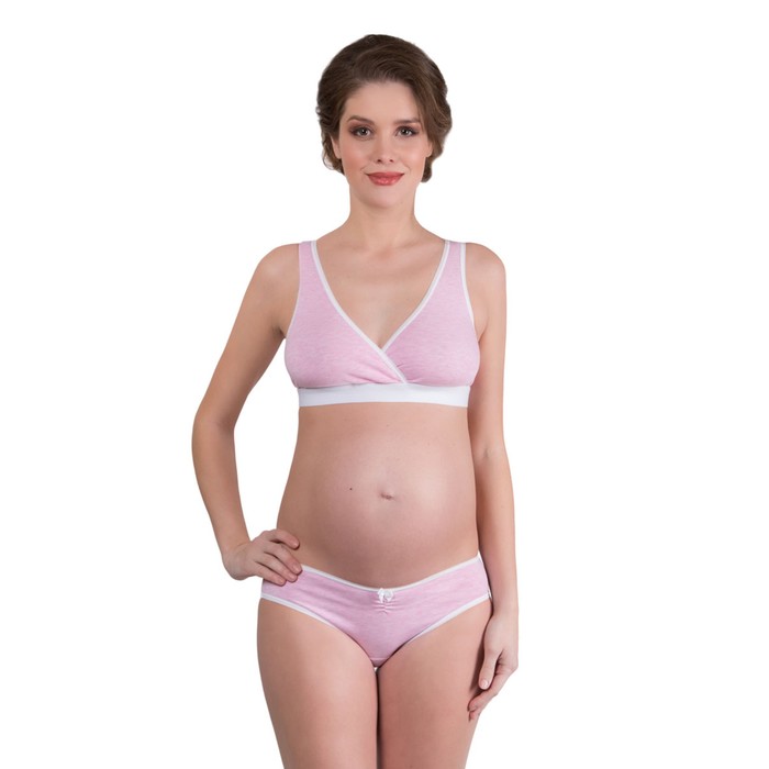 Топ универсальный, розовый меланж, размер 85-C