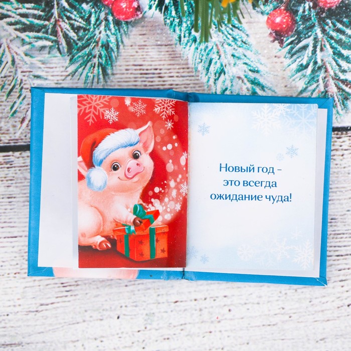 Мини-книжка "С Новым Годом", 48 страниц
