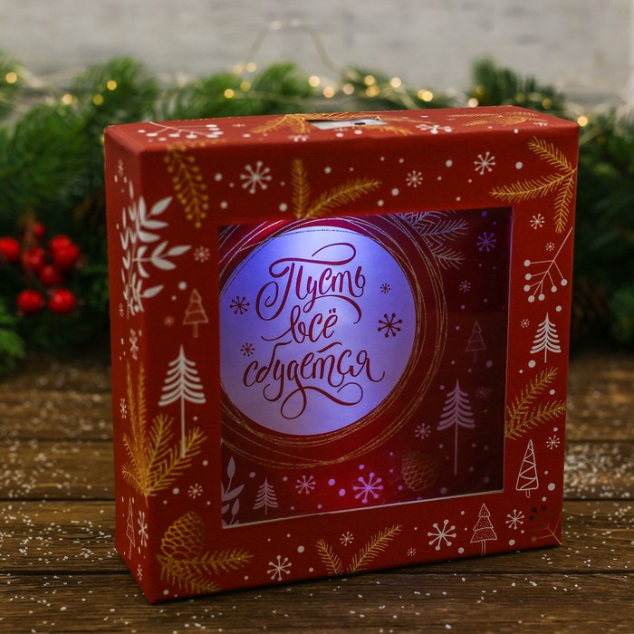 Светильник ночник "Чудес в Новом году"