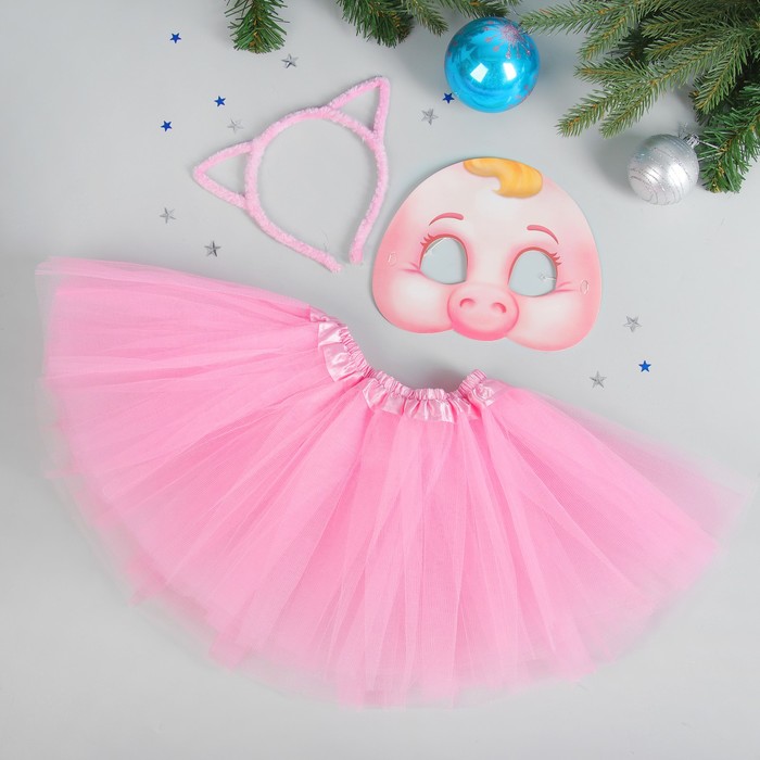 Карнавальный набор для девочек "Хрюшка Нора"