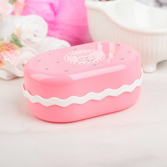 Мыльница 12х8х5 см "Ферма", цвета МИКС