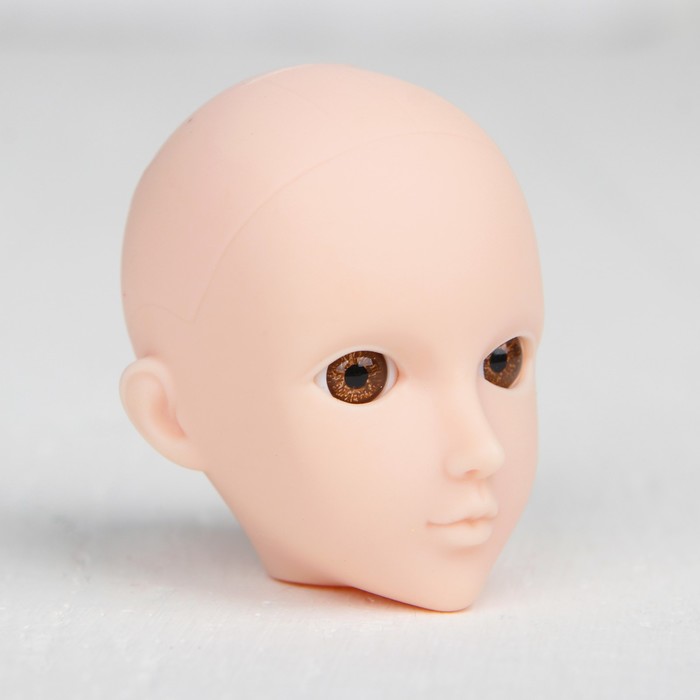 Голова для изготовления куклы, цвет глаз карий