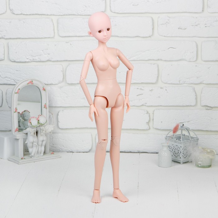 Тело куклы с головой "Девушка-аниме"