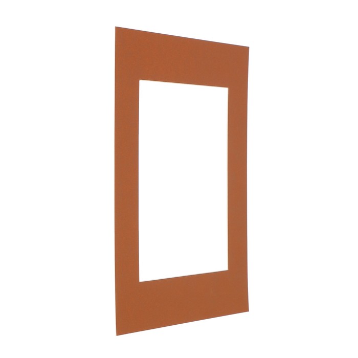 Паспарту для фото 5035 21х30 см коричневый металлик