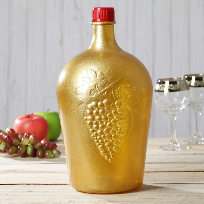 Бутылка 4,5 л "Ровоам", цвет бронза