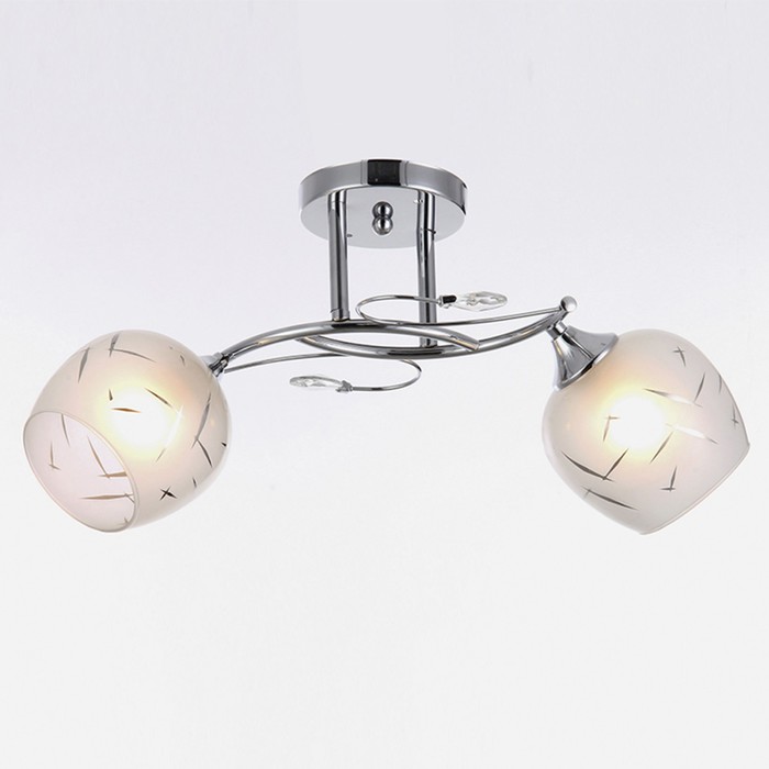 Люстра "Иоанна" 2х40W E27 хром