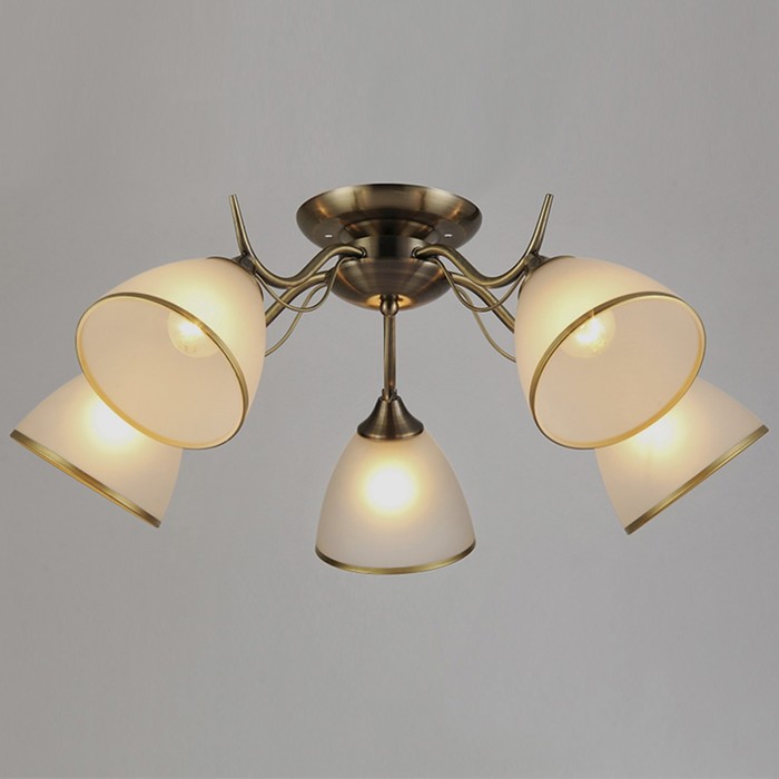 Люстра "Софья" 5х40W E27 бронза