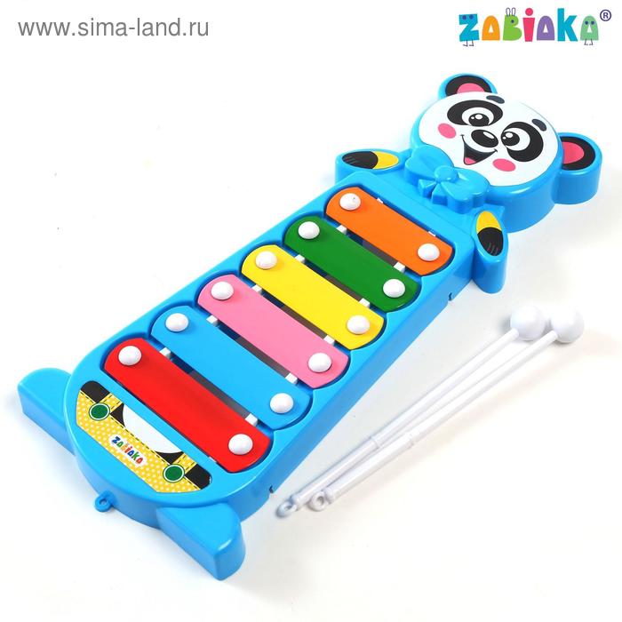 Металлофон «Панда», цвета МИКС zabiaka металлофон панда цвета микс