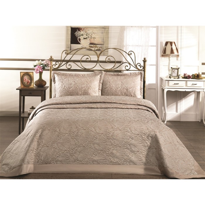 Прокрывало Gabel, размер 260х260 см, 50х70 см-2 шт., капучино