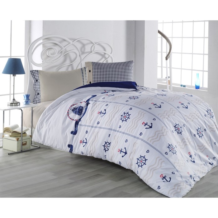 КПБ Doris 1,5 сп, 160х240 см, 160х220 см, 50х70 см-1 шт., ранфорс