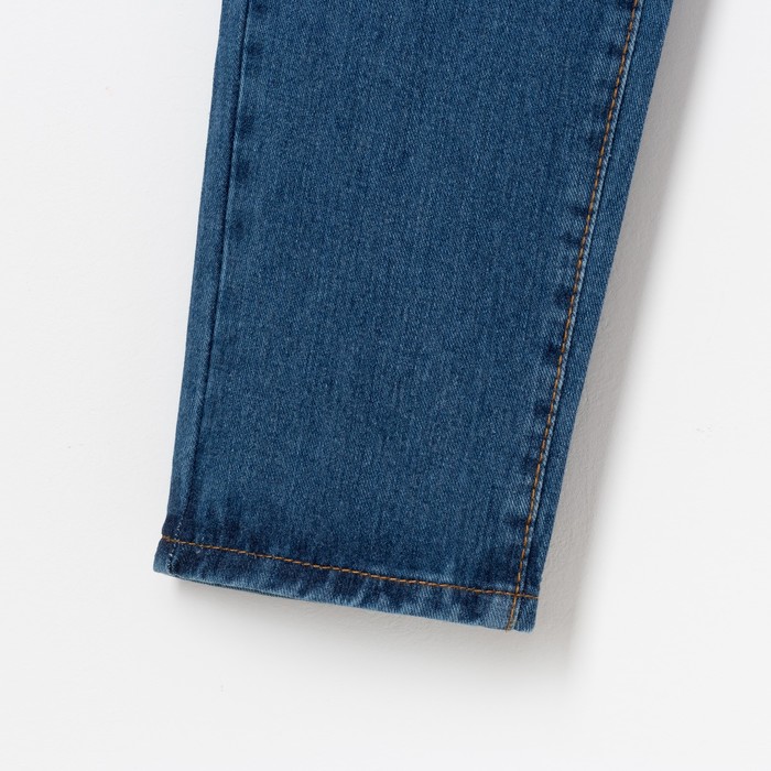 Джинсы женские KAFTAN с декоративным элементом, цвет синий, р-р 29 (44) M