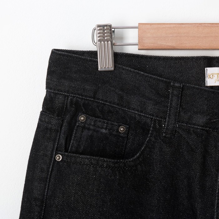 Джинсы женские KAFTAN, бойфренды, цвет черный, р-р 29 (44) M