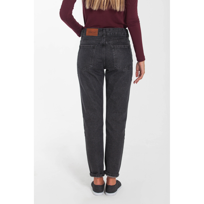 Джинсы женские KAFTAN, бойфренды, цвет черный, р-р 29 (44) M