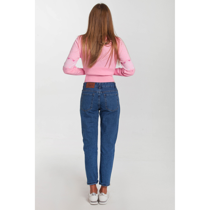 Джинсы женские KAFTAN, бойфренды, цвет синий, р-р 28 (46) L