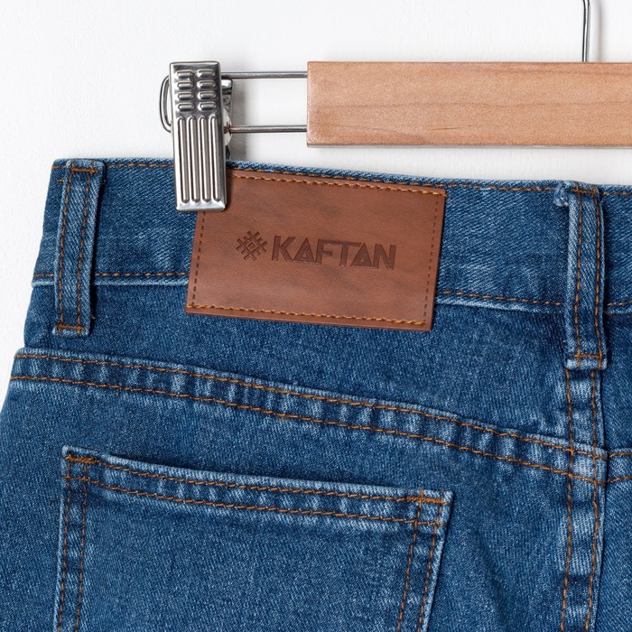 Джинсы женские KAFTAN, бойфренды, цвет синий, р-р 28 (46) L