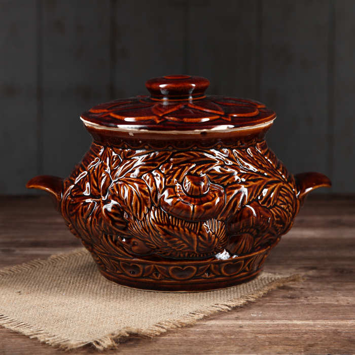 Горшок духовой "Полянка" 3 л