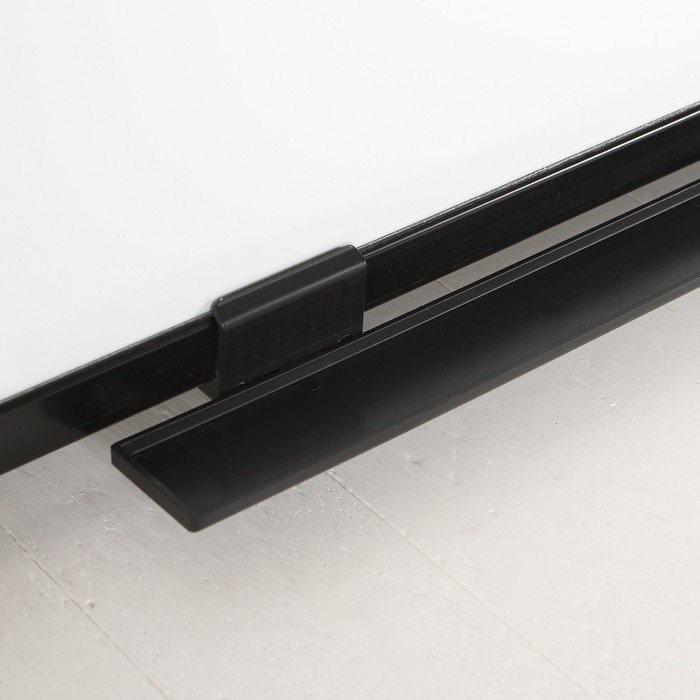 Доска двухстороняя магнитно-маркерная , с поверхностью под мел, размер 100 × 150 см