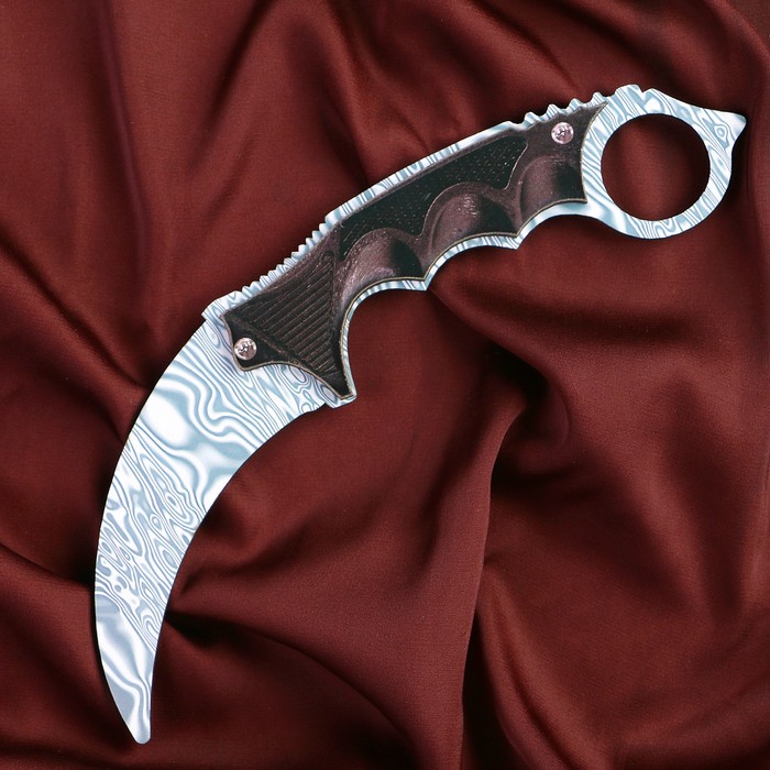 Сувенир деревянный «Керамбит, камуфляж»